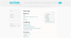 Desktop Screenshot of doc.osclass.org